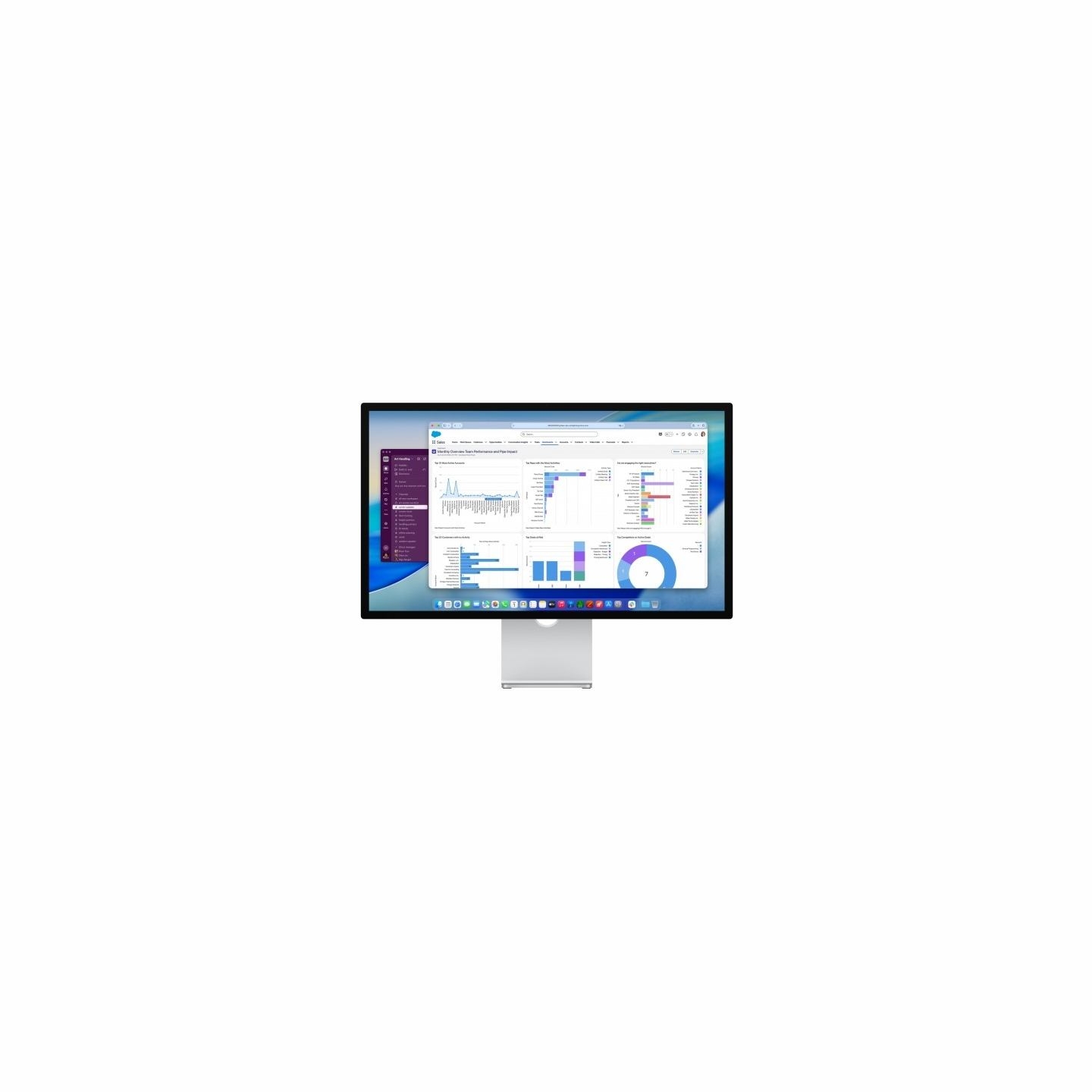 Apple Studio Display - Standard glass - Tilt -adjustable stand