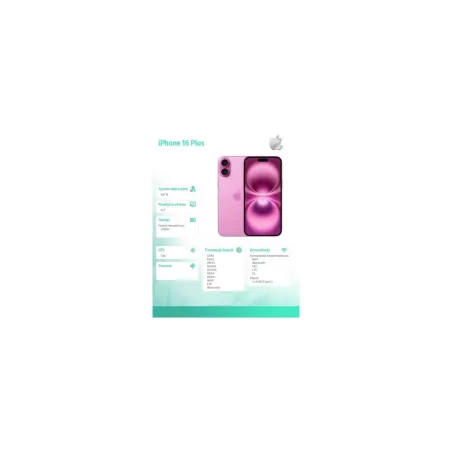 Apple iPhone 16 Plus 256GB - Pink