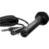 Sven Microphone SVEN MK-100 (Wired, dynamic, metal, cable 4.0 m, 6.3/3.5mm Jack, cardioid, black)