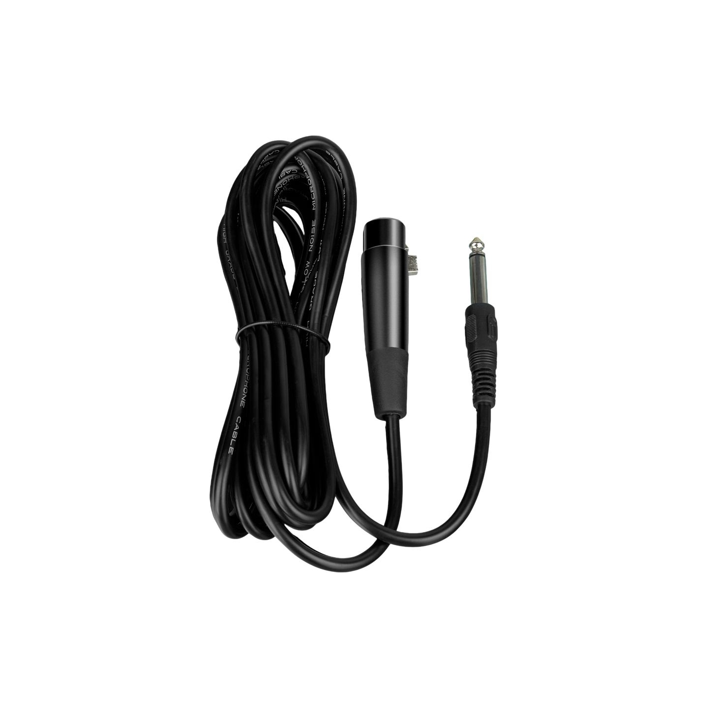Sven Microphone SVEN MK-100 (Wired, dynamic, metal, cable 4.0 m, 6.3/3.5mm Jack, cardioid, black)