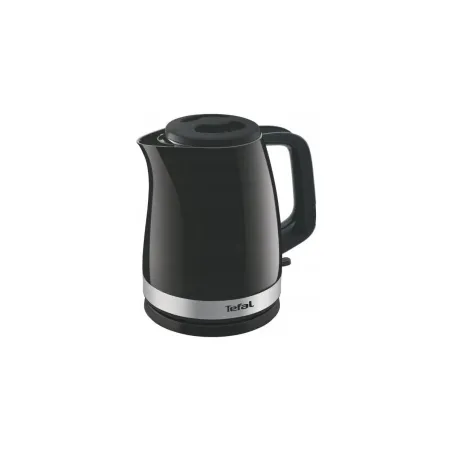 Tefal | Kettle | KO150F30 Delfini Vision | Electric | 2400 W | 1.5 L | Plastic | 360° rotational base | Black/Stainless steel