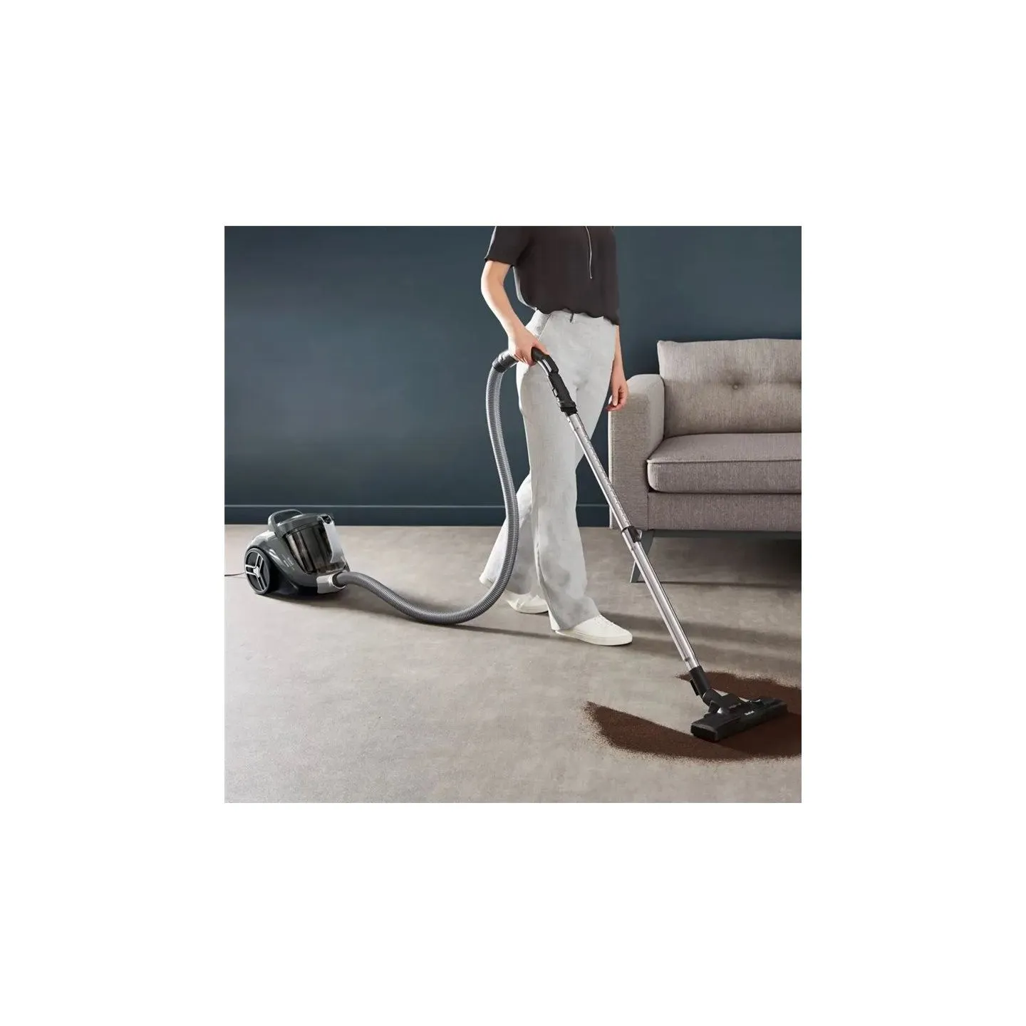 Tefal | TW4B36 Compact Power XXL | Vacuum cleaner | Bagless | Power 900 W | Dust capacity 2.5 L | Grey