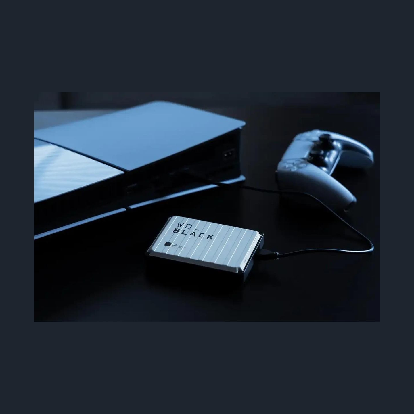 WD External HDD|WESTERN DIGITAL|2000 GB|Colour White|WDBSYM0020BWT-WESN