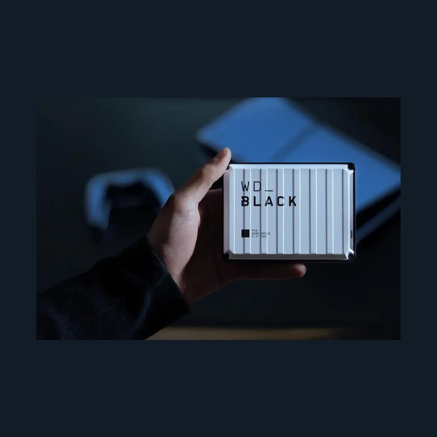 WD External HDD|WESTERN DIGITAL|2000 GB|Colour White|WDBSYM0020BWT-WESN