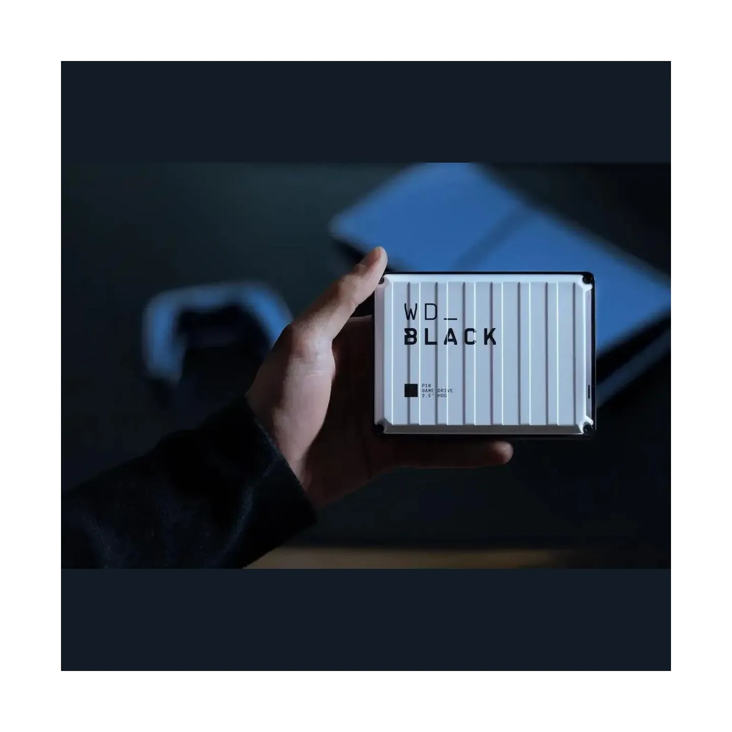WD External HDD|WESTERN DIGITAL|2000 GB|Colour White|WDBSYM0020BWT-WESN