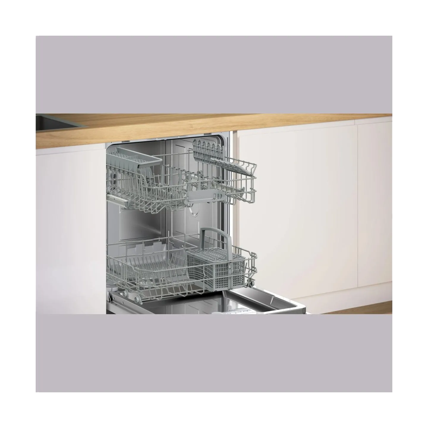 Bosch Dishwasher | SMU2HTW08E | Built-in | Width 60 cm | Number of place settings 13 | Number of programs 5 | Energy efficiency 