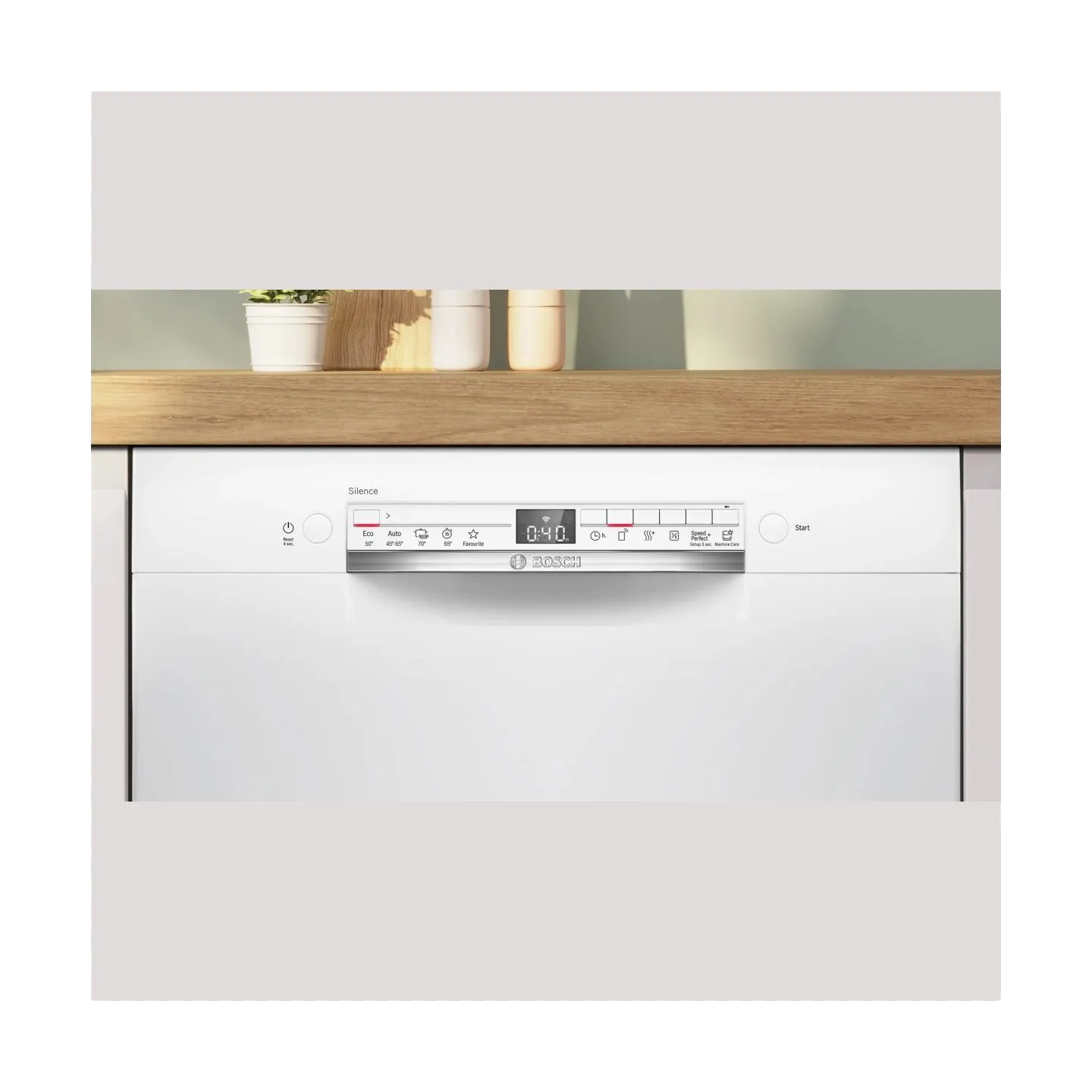 Bosch Dishwasher | SMU2HTW08E | Built-in | Width 60 cm | Number of place settings 13 | Number of programs 5 | Energy efficiency 