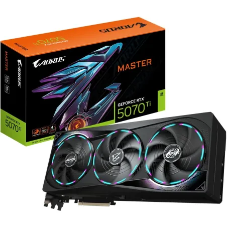 Gigabyte Graphics Card|GIGABYTE|NVIDIA GeForce RTX 5070 Ti|16 GB|GDDR7|256 bit|PCIE 5.0 16x|GPU 2670 MHz|Dual Slot Fansink|1xHDM