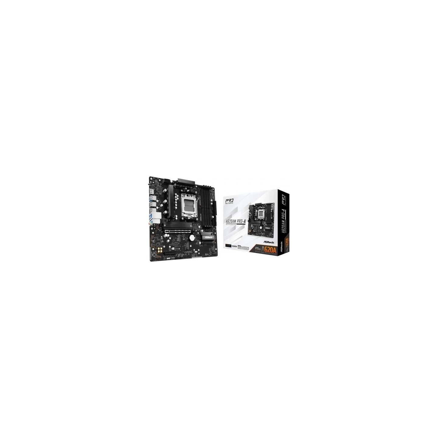 Asrock A620AM PRO-A AM5 4DDR5 HDMI M.2 mATX