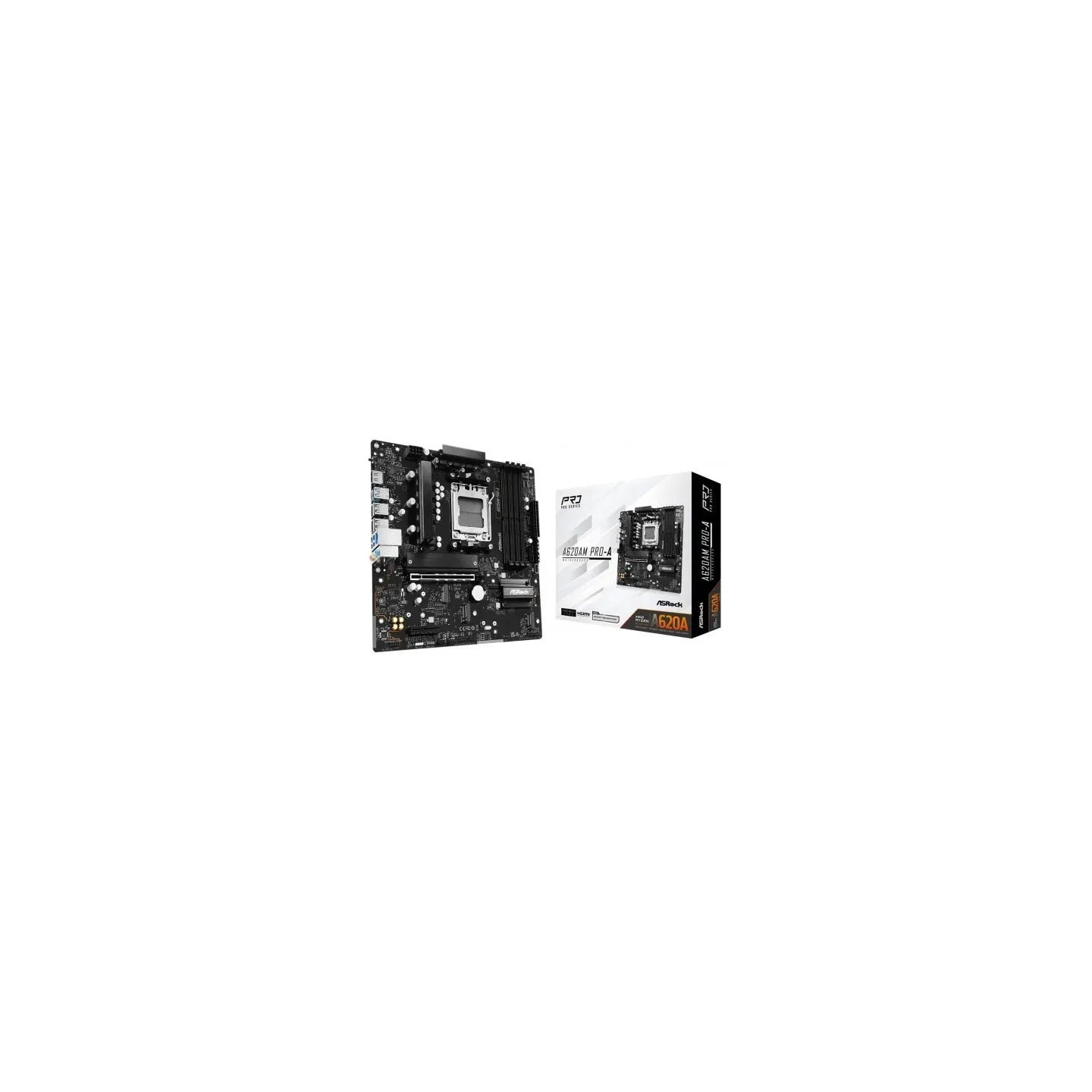 Asrock A620AM PRO-A AM5 4DDR5 HDMI M.2 mATX