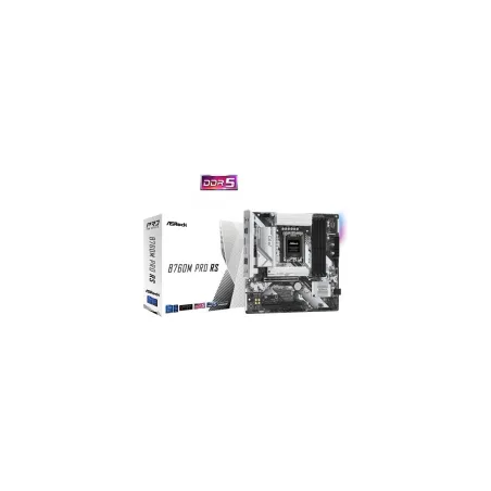 Asrock Motherboard B760M Pro RS s1700 4DDR5 DP/HDMI mATX