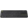 Logitech Wireless Touch Keyboard k400 plus black DE Layout / 920-007127