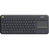 Logitech Wireless Touch Keyboard k400 plus black DE Layout / 920-007127
