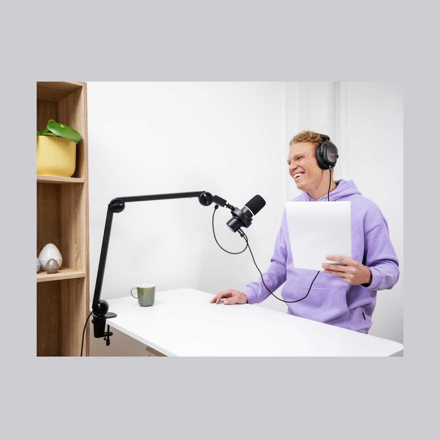 Trust MICROPHONE GXT 255+ ONYX/24354 TRUST