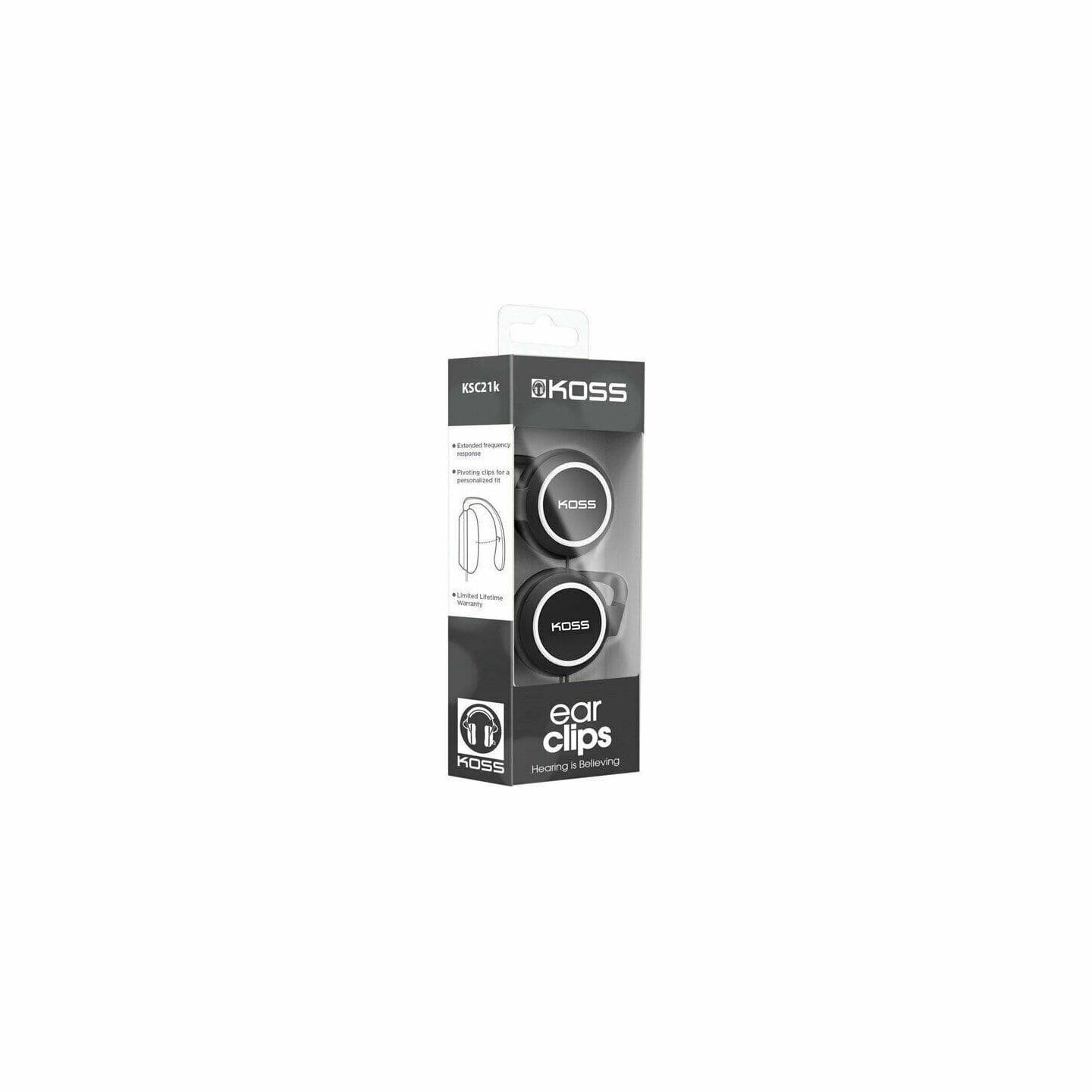 Koss | Headphones | KSC21k | Wired | In-ear | Black