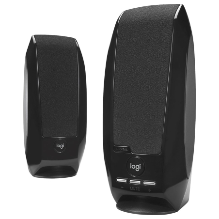 Logitech S150 1.2Watt RMS 2.0 USB Speaker Digital Stereo black for Business / 980-000029