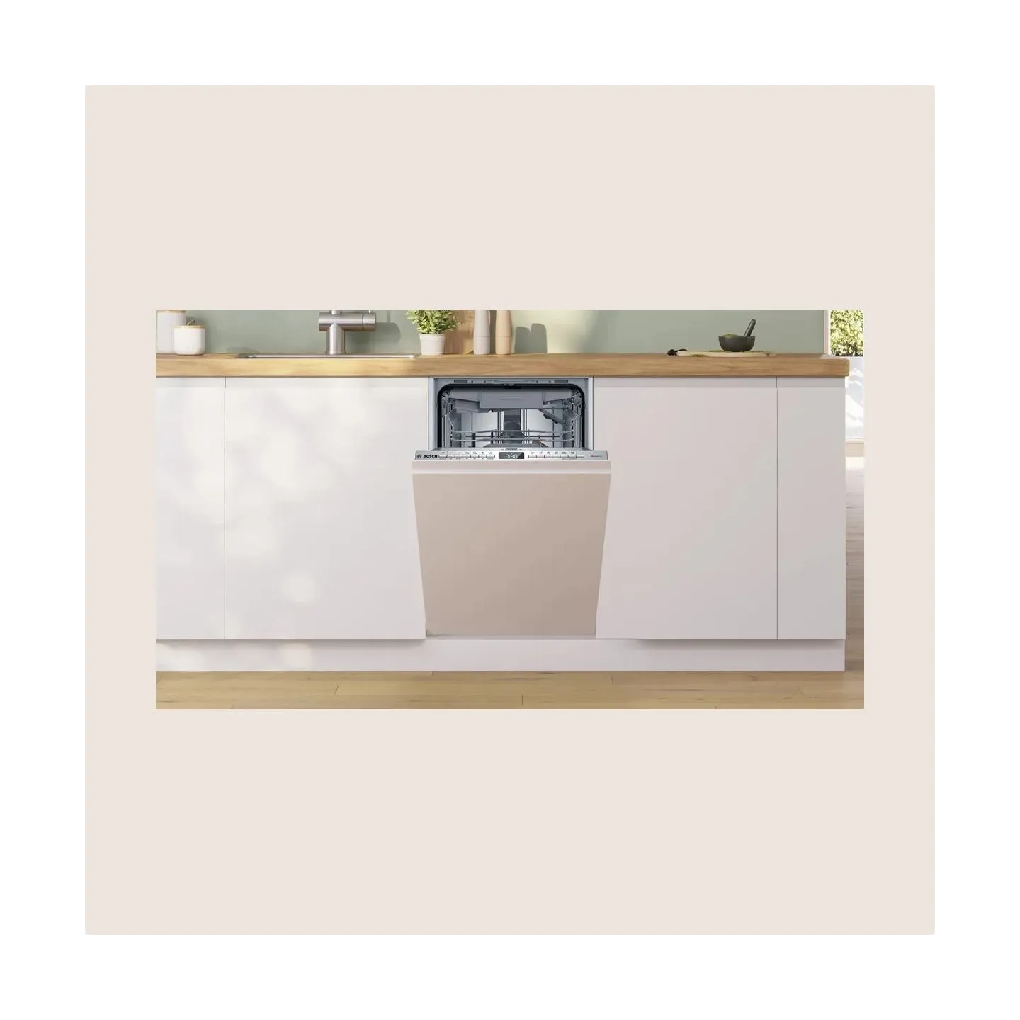 Bosch Dishwasher | SPT4EMX17E | Built-in | Width 45 cm | Number of place settings 10 | Number of programs 6 | Energy efficiency 