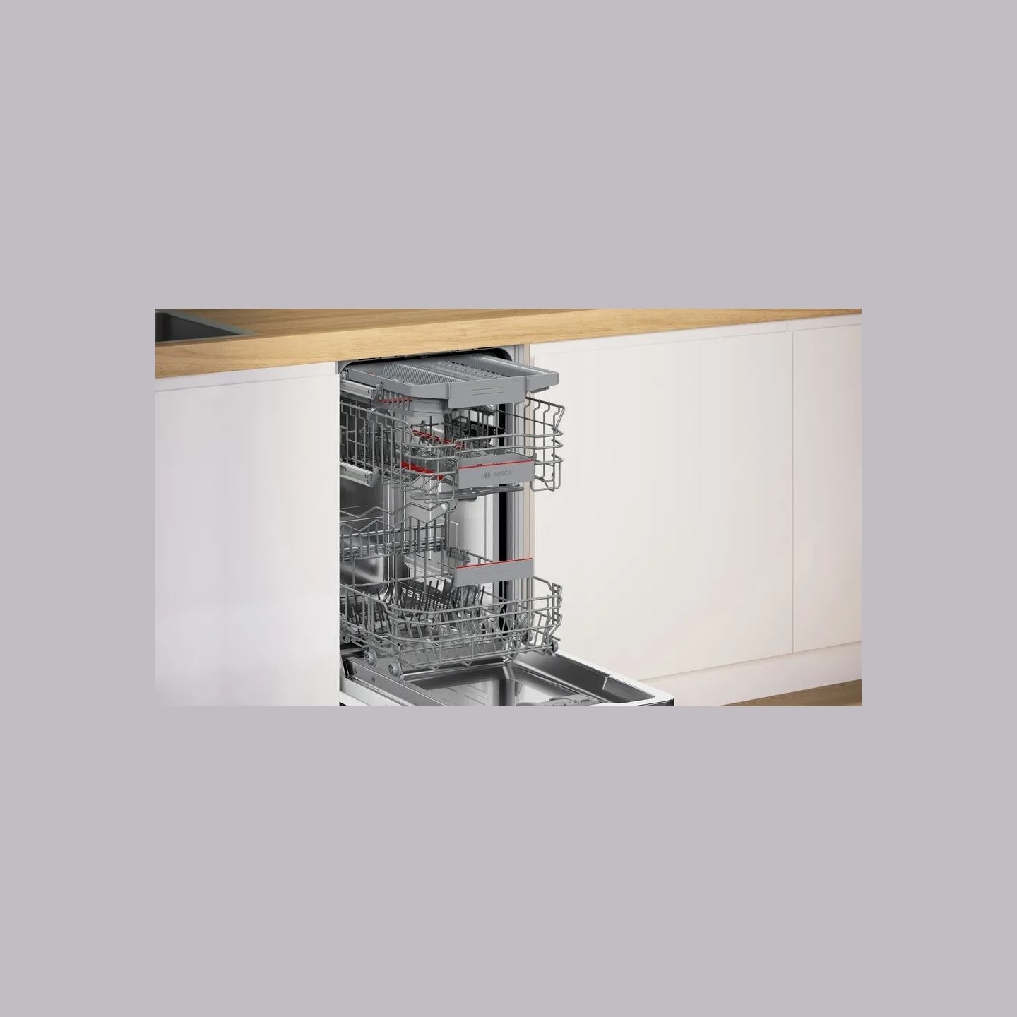Bosch Dishwasher | SPT4EMX17E | Built-in | Width 45 cm | Number of place settings 10 | Number of programs 6 | Energy efficiency 