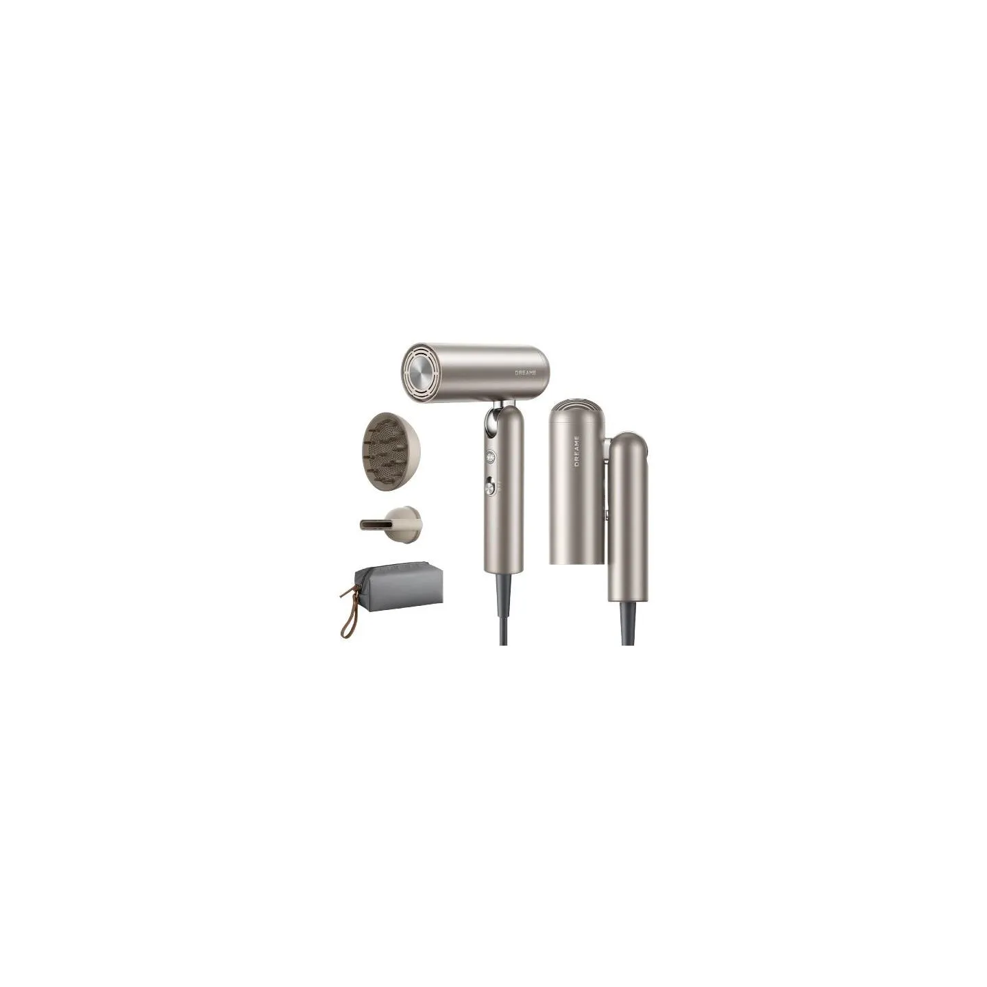 Dreame HAIR DRYER POCKET PRO/AHD51 PRO-TITANIUM GOLD DREAME