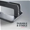 Axagon STND-VG vertical stand for laptops and tablets. Aluminum stand for vertical insertion of laptops sized 10-17.3. Adjustabl
