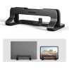 Axagon STND-VB vertical stand for laptops and tablets. Aluminum stand for vertical insertion of laptops sized 10-17.3. Adjustabl