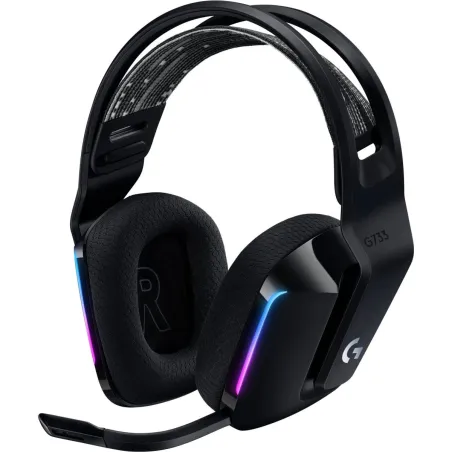 Logitech G733 LIGHTSPEED Wireless RGB Gaming Headset - BLACK
