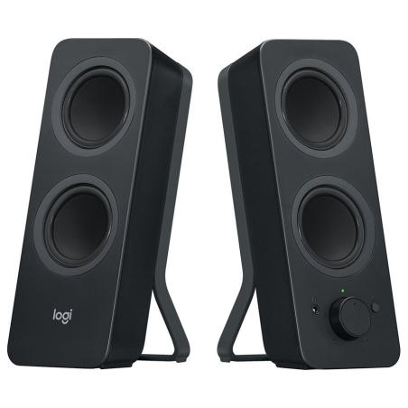 Logitech Z207 Bluetooth Stereo Speakers - BLACK