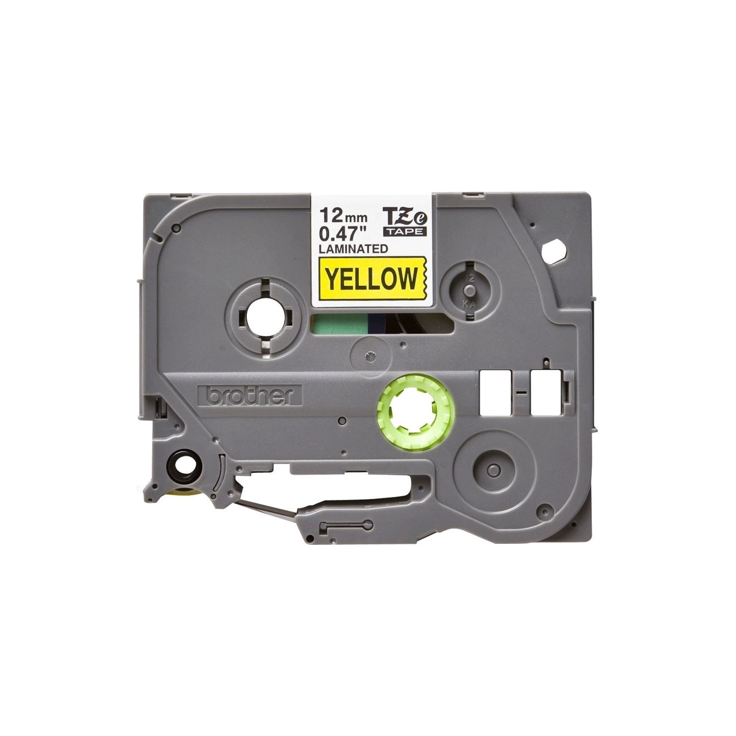 Brother TZE631 tape black/yellow 12mm 8m