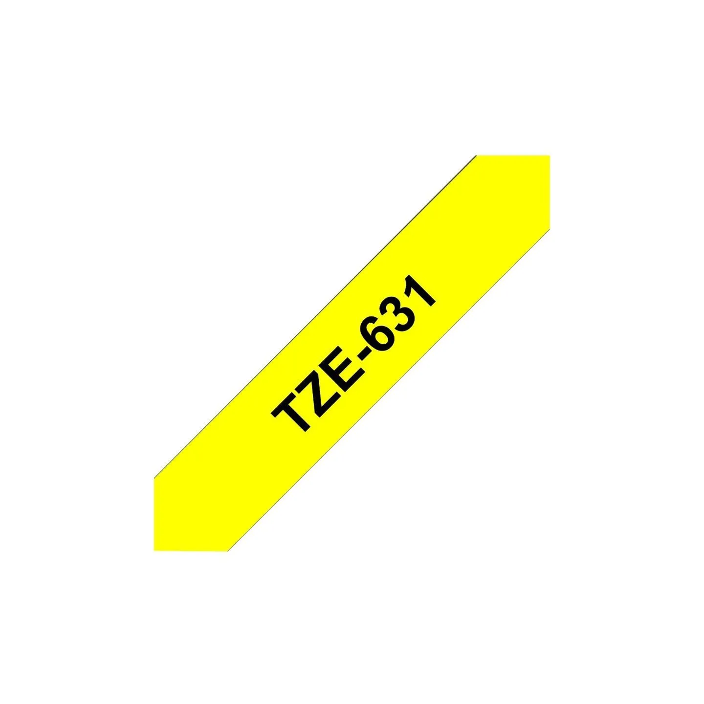 Brother TZE631 tape black/yellow 12mm 8m