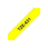 Brother TZE631 tape black/yellow 12mm 8m