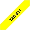 Brother TZE631 tape black/yellow 12mm 8m