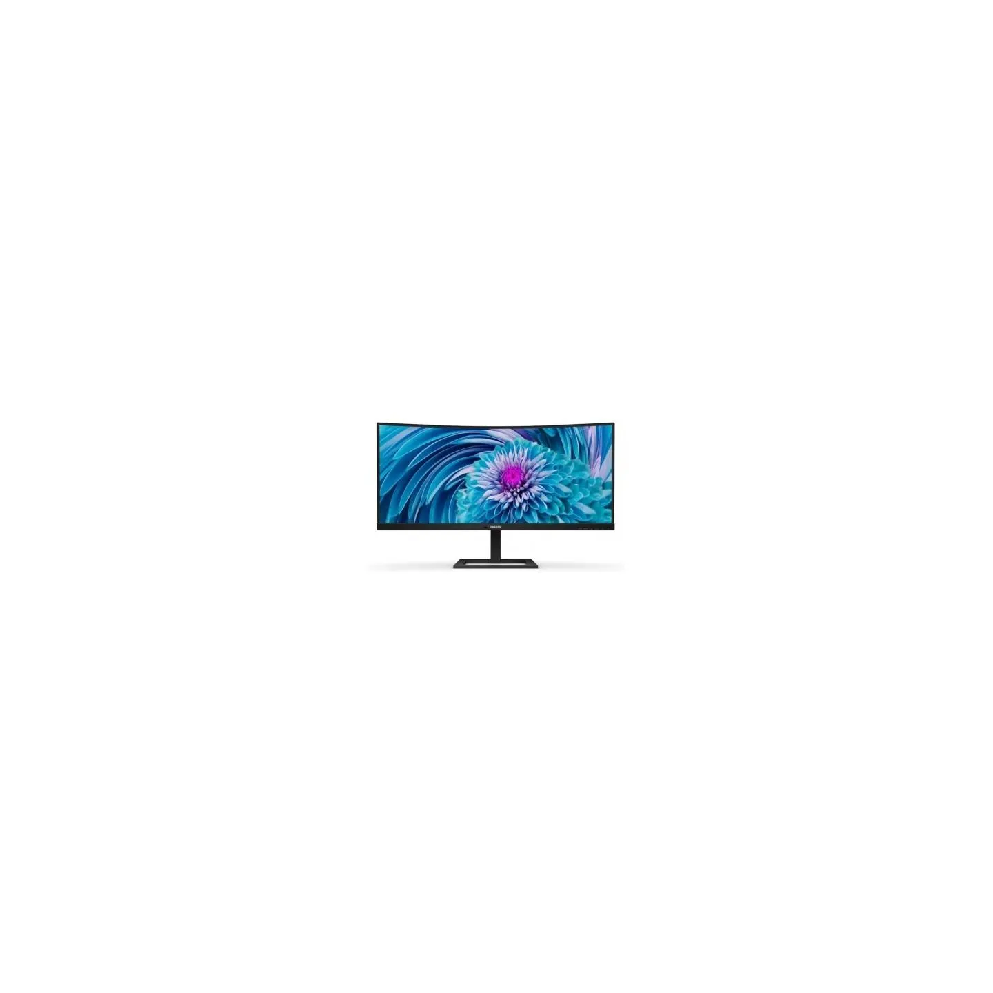 Philips Monitor 346E2CUAE 34 inch VA Curved HDMI DP USB-C, height adjustment