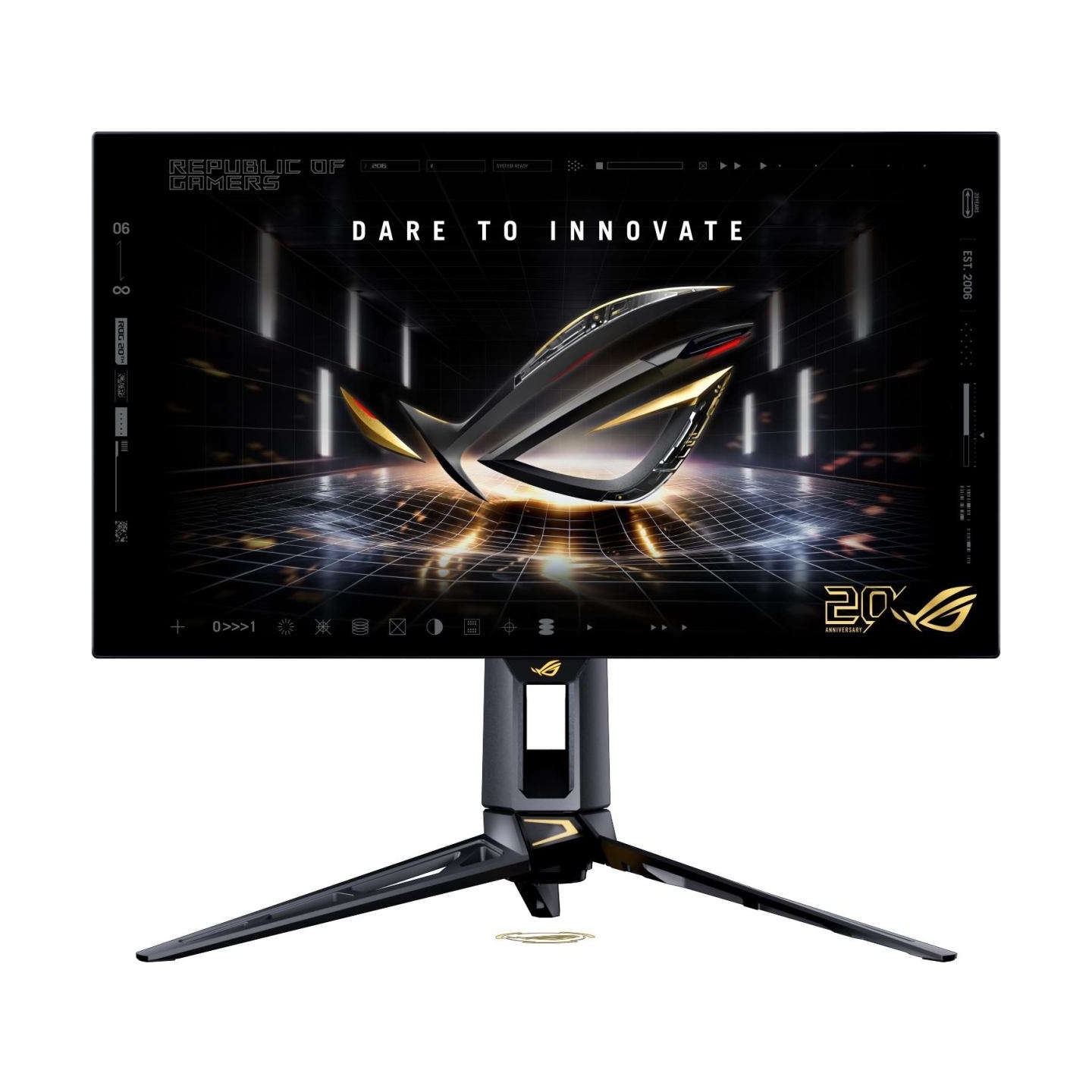 Asus Monitor|ASUS|26.5 "|2560 x 1440 pixels|Wide Quad HD|Native aspect ratio 16:9|OLED|Flat|90LM0CF0-B02971