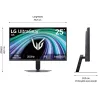 LG LCD Monitor|LG|24.4 "|1920 x 1080 pixels|Full HD|Native aspect ratio 16:9|LCD|Flat|25G523B-B