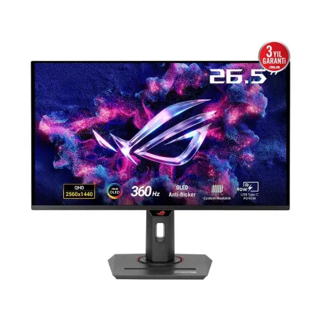 Asus LCD Monitor|ASUS|ROG Strix OLED XG27ACDNG|26.5"|Gaming|Panel QD-OLED|2560x1440|16:9|360 Hz|0.03 ms|Swivel|Pivot|Height adju
