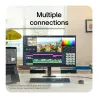 LG LCD Monitor|LG|27 "|3840 x 2160 pixels|4K Ultra HD|Native aspect ratio 16:9|LCD|Flat|27U710B-B