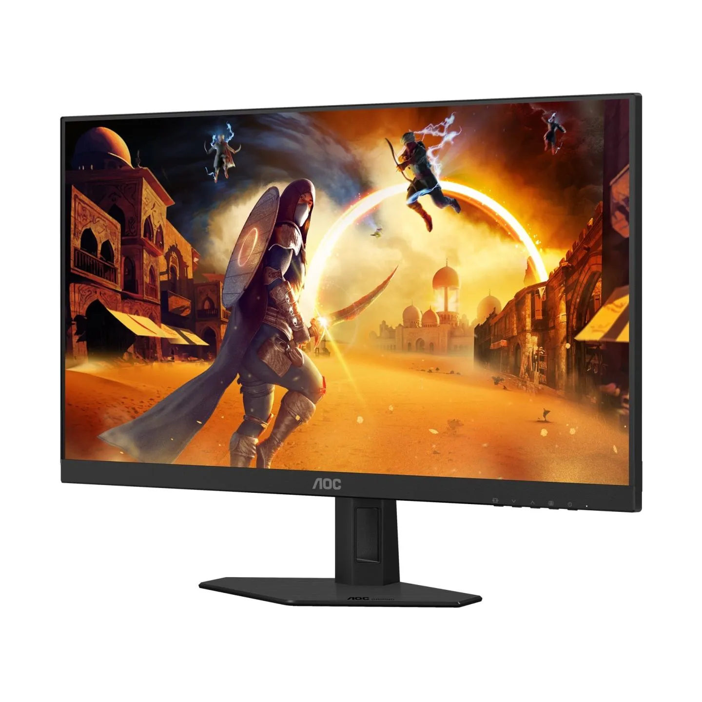 AOC | 24G4HRE | 24 " | Fast IPS | FHD | 16:9 | 200 Hz | 0.5 ms | 1920 x 1080 pixels | 300 cd/m² | HDMI ports quantity 2 | Black