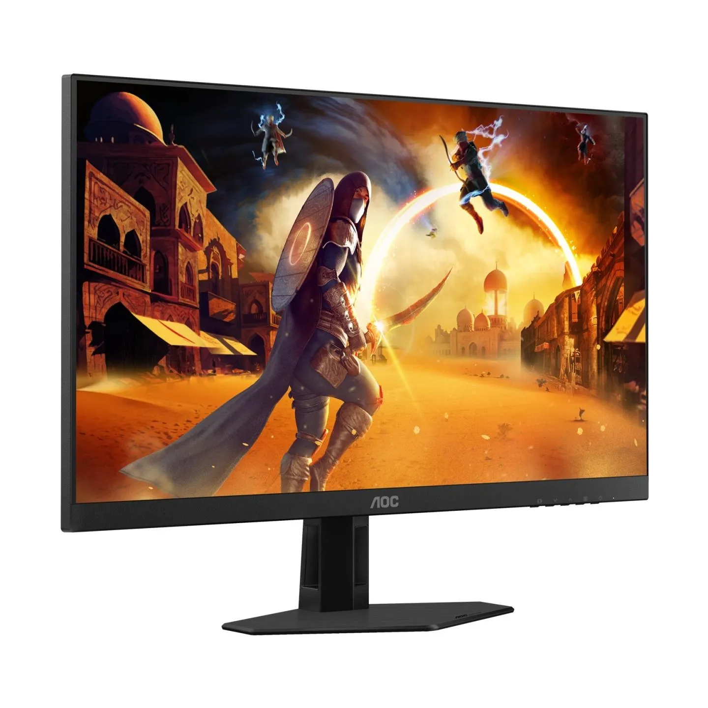 AOC | 24G4HRE | 24 " | Fast IPS | FHD | 16:9 | 200 Hz | 0.5 ms | 1920 x 1080 pixels | 300 cd/m² | HDMI ports quantity 2 | Black