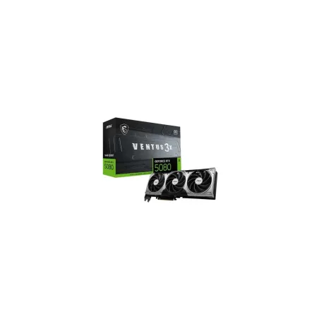 MSI Graphics card GeForce RTX 5080 VENTUS 3X OC 16G GDDR7 256bit DP/HDMI