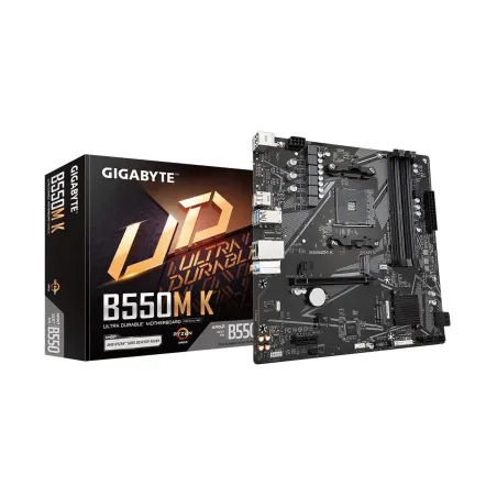 Gigabyte Mainboard|GIGABYTE|AMD B550|SAM4|Micro-ATX|Memory DDR4|Memory slots 4|1xPCI-Express 3.0 1x|1xPCI-Express 4.0 16x|2xM.2|