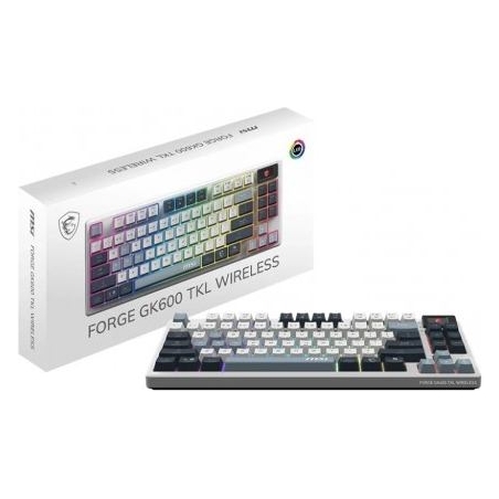MSI Gaming keyboard Forge GK600 TKL SKY US