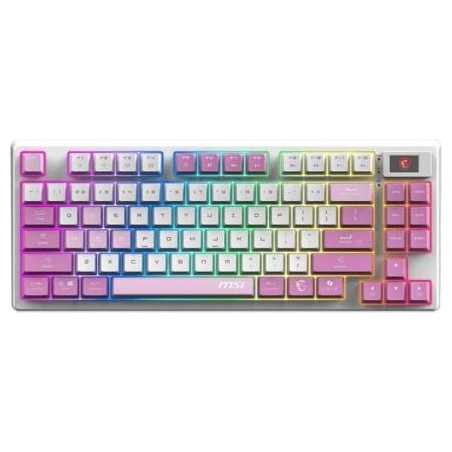 MSI Gaming keyboard Forge GK600 TKL W Violet US