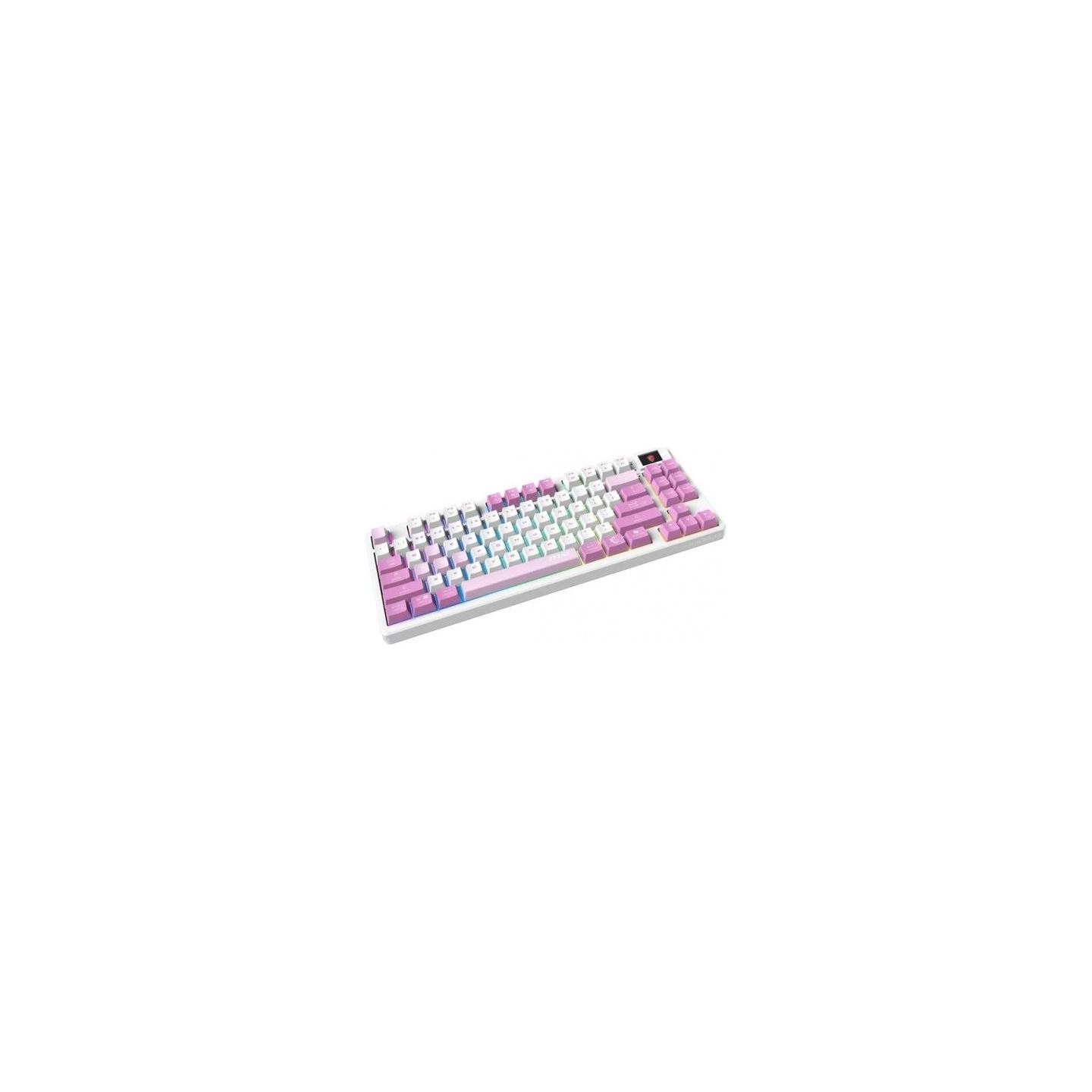 MSI Gaming keyboard Forge GK600 TKL W Violet US