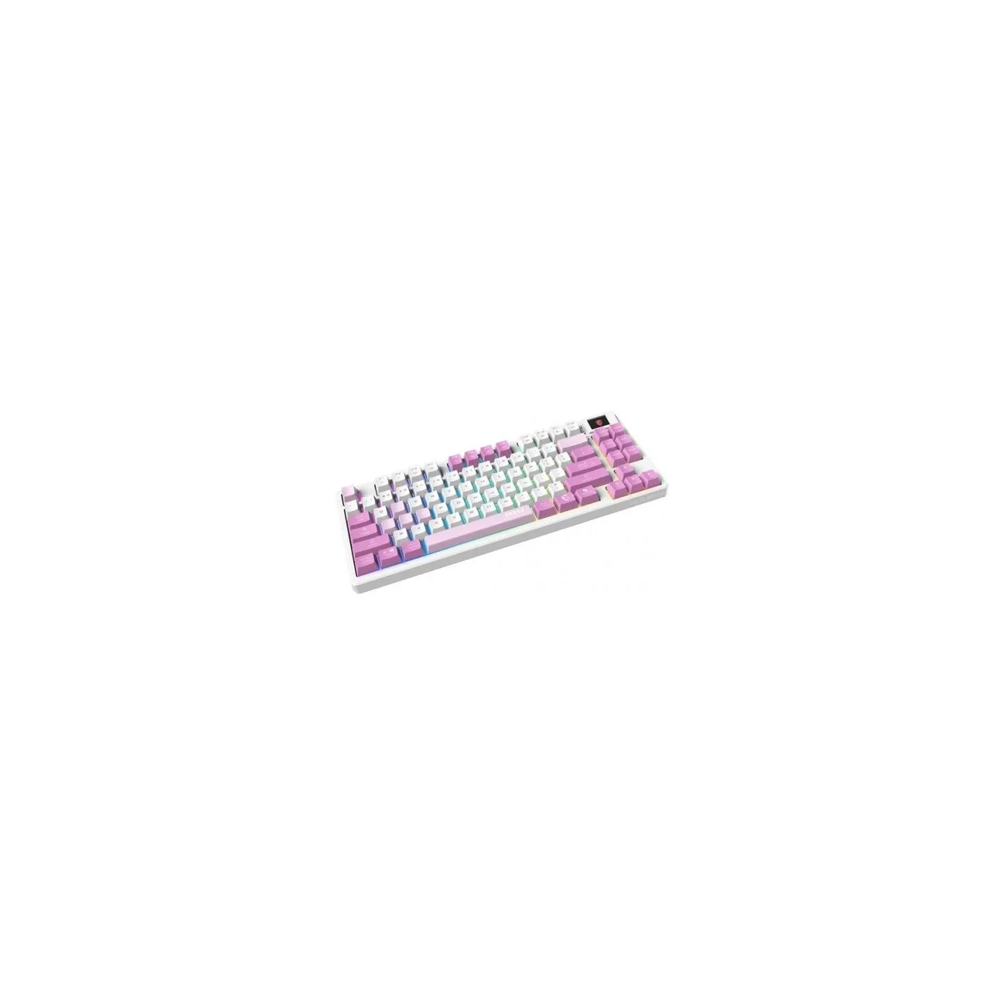 MSI Gaming keyboard Forge GK600 TKL W Violet US