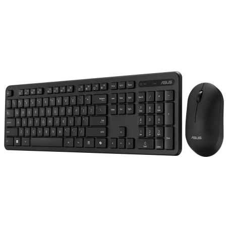 Asus CW100 | Keyboard and Mouse Set | Wireless | Russian | Black