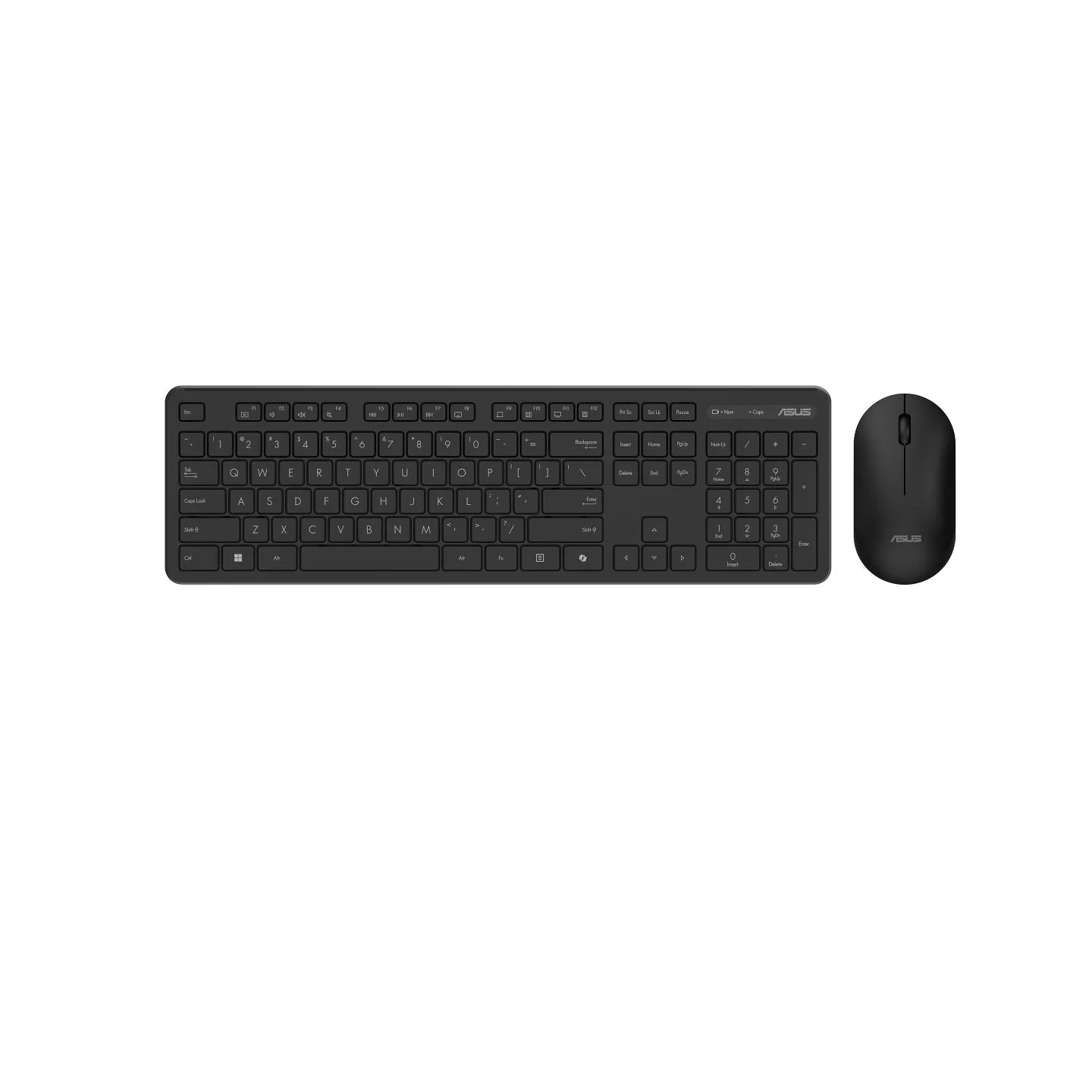 Asus CW100 | Keyboard and Mouse Set | Wireless | Russian | Black