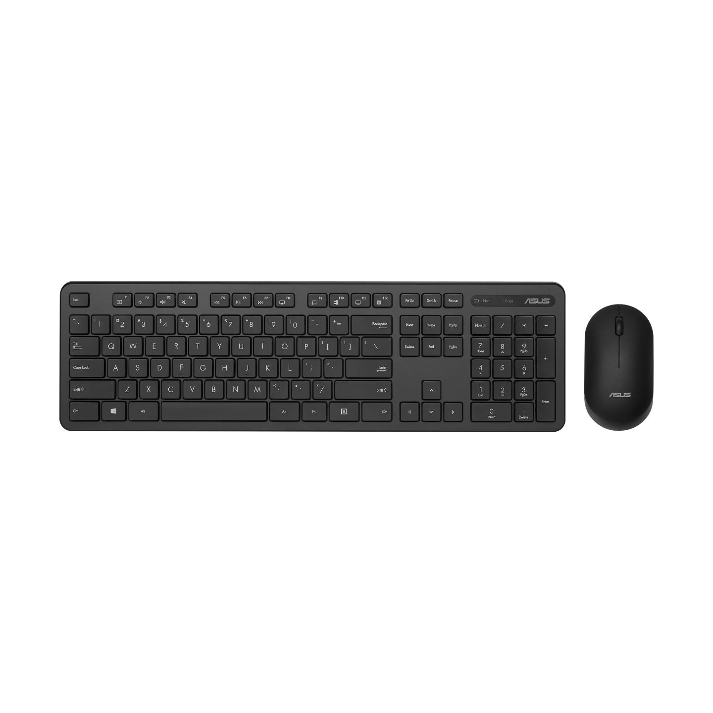 Asus CW100 | Keyboard and Mouse Set | Wireless | Russian | Black