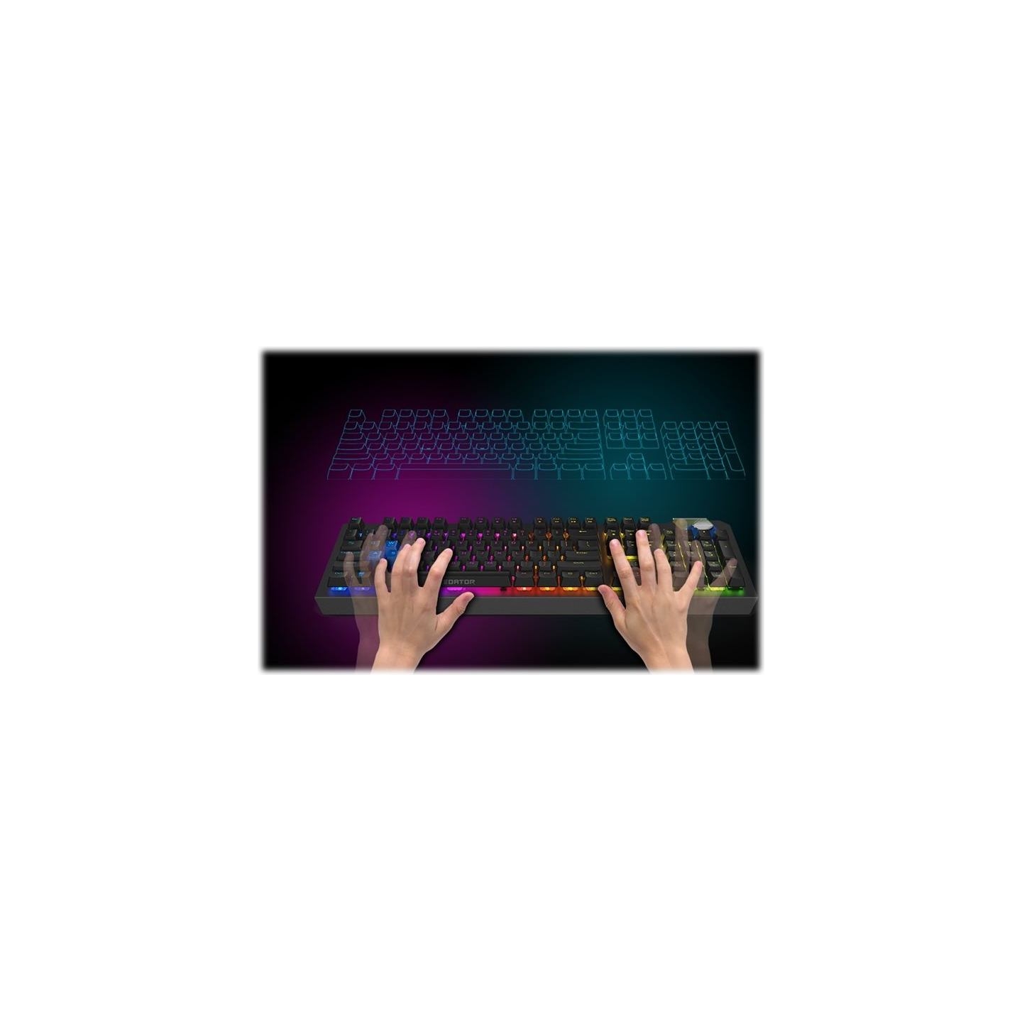 Acer Predator Aethon 700 | Gaming Keyboard | Wired | US | Black