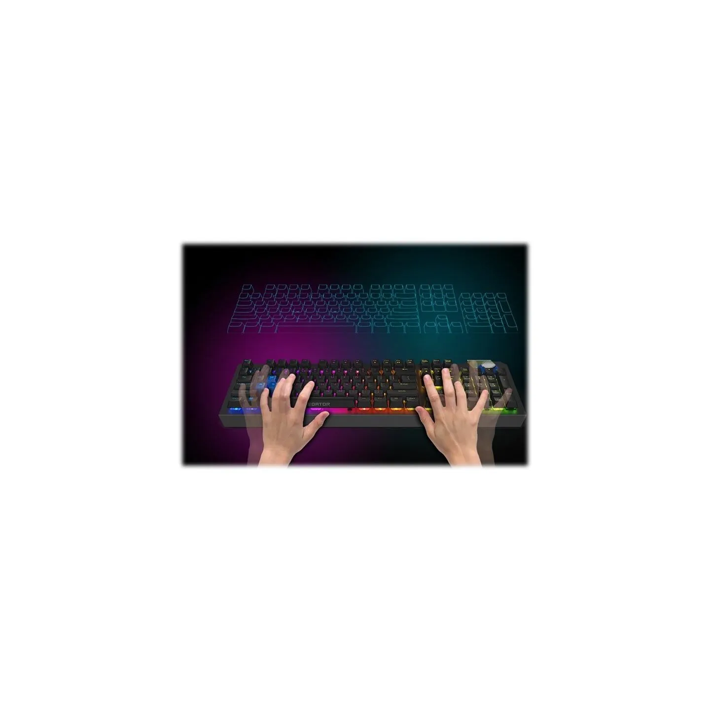 Acer Predator Aethon 700 | Gaming Keyboard | Wired | US | Black