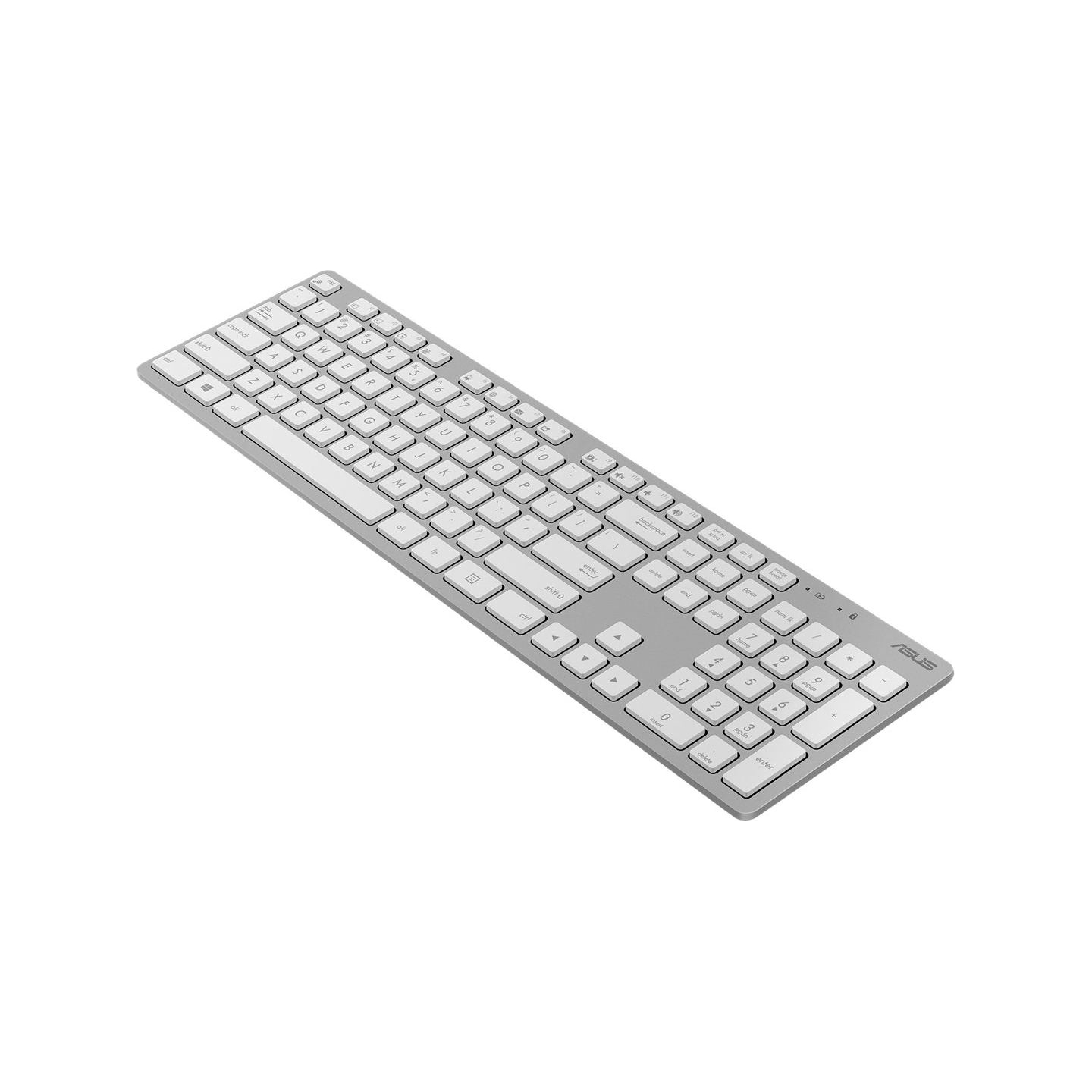 Asus W5000 | Keyboard and Mouse Set | Wireless | US | White